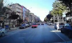 Isparta'da tehlikeli sollama kamerada: Kazadan kıl payı kurtuldu