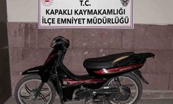 Kapaklı'da çalınan motosiklet bulundu