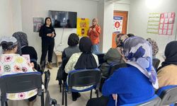Kars'ta kadına yönelik şiddetle mücadele için bilgilendirme çalışması