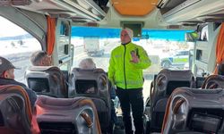 Kars'ta trafik denetimleri aralıksız sürüyor