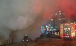 Malatya'da konteyner yangını