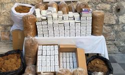 Mersin'de kaçak makaron operasyonu: 1 gözaltı