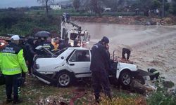 Milas'ta akarsuya düşen araçta bir kişi öldü