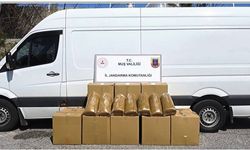 Muş'ta 260 kilogram bandrolsüz tütün ele geçirildi