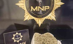 Muş'ta yolcu otobüsünde 2 kilo 72 gram skunk ele geçirildi