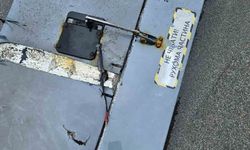 Sakarya'da sahile dron parçası vurdu