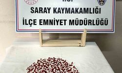 Tekirdağ'da 657 adet uyuşturucu hap ele geçirildi