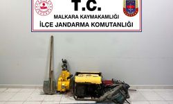 Tekirdağ'da kaçak kazıya suçüstü: 3 şüpheli yakalandı