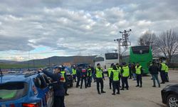 Tokat'taki izinsiz gösteriye geçit verilmedi