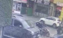 Ümraniye'de park halindeki motosikleti çalan şahıs seyir halinde yakalandı