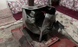 Yüksekova'da odun sobasında patlama: Bir aile ölümden döndü