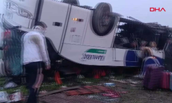 Bayram sabahı feci kaza! Otobüs takla atıp paramparça oldu: 2 ölü 20 yaralı