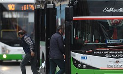 Bursa'da Özel Halk Otobüsçülerinden eylem