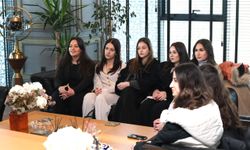 Girişimci adayı gençlere yol gösteren ziyaret