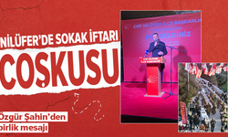 CHP Nilüfer'de ilk sokak iftarı yoğun ilgi