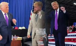 Kan gövdeyi götürürken Trump'tan 'dans' şov!