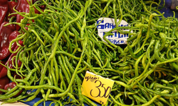 Bursa’da pazarda biber fiyatı cep yakıyor