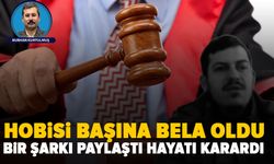 Sosyal medyada paylaştığı şarkı başına dert açtı