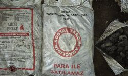Sosyal yardım diye verilen kömürün 17 kilosu taş çıktı!