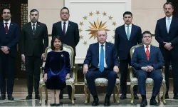 Erdoğan, büyükelçilerin güven mektuplarını kabul etti