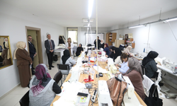 Başkan Taban'dan İnesmek Kursiyerlerine Ziyaret