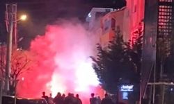 Derbi sonrası taraftar kavgası