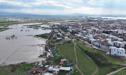 Karacabey Ovası sular altında kaldı