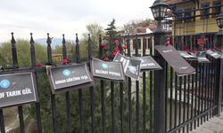 Bursa'da Setbaşı Köprüsü karanfillerle donatıldı