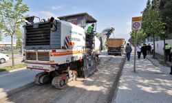 Bursa'da terminal yolu yenileniyor