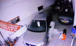 Afacanların yangın tüpüyle oyunu işyeri sahibini korkuttu