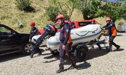 Afşar Barajı patlama senaryosu gerçeğini aratmadı