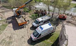 Aksaray'da sel tatbikatı gerçeğini aratmadı