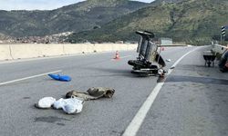 Bayındır'da otomobille çarpışan motosikletli yaralandı