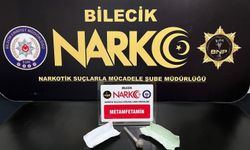 Bilecik'te uyuşturucu çıkan araca 249 bin TL ceza