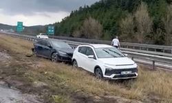 Bolu'da TEM Otoyolu'nda 10 araçlı zincirleme kaza: 6 yaralı