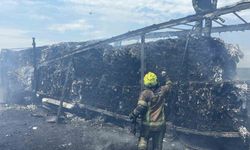 Bursa gişelerde yanan tır küle döndü