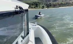 Çanakkale'de sürüklenen bottaki 3 kişi işte böyle kurtarıldı