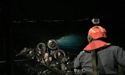 Çeşme açıklarında 31 düzensiz göçmen yakalandı