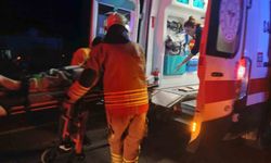 Cizre'de otomobil şarampole yuvarlandı: 4 yaralı