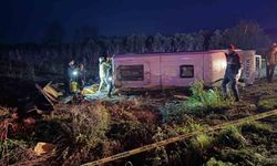 İznik'te feci kaza: 1 ölü, 12 yaralı