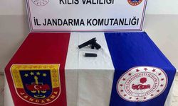 Kilis'te tarihi eser ve silah operasyonu