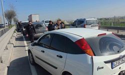 Kütahya'da zincirleme trafik kazası: 1 yaralı