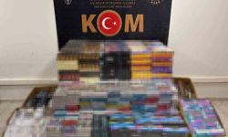 Mardin'de 19 bin paket kaçak sigara ele geçirildi