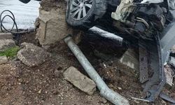 Patnos'ta yağışlı hava kazayı beraberinde getirdi:2 yaralı