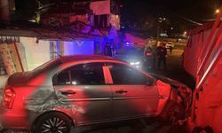 Polisten kaçarken evin merdiven korkuluklarına çarptı