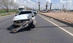 Şanlıurfa'da iki otomobil çarpıştı: 4 yaralı