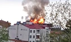 Vakfıkebir'de çatı yangını korkuttu