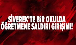 Siverek’te bir okulda öğretmene saldırı girişimi!