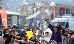 Bursa'da çocuk bayramı 3 gün boyunca karnaval havasında kutlandı