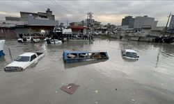 Erbil kentinde etkili olan yağış hayatı olumsuz etkiledi